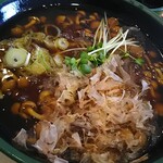 Yudetarou - 奥に写る「季節のかき揚げ」 ボリュームも有り満足度大(^^)v