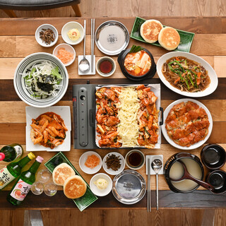 自慢の韓国料理をお楽しみください！