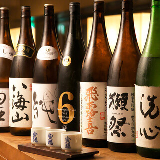 [Hard to obtain] Premium Japanese sake and local sake from all over the country