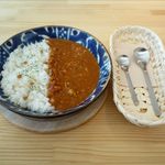 風味絶佳 - 豆と挽肉のトマトカレー