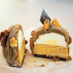 ウェスティン デリ - モンブラン ピスタチオ　断面