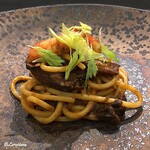 カーサ・デル・チーボ - 車海老とﾔﾏﾄﾞﾘ茸のｷﾀｯﾗ