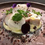 カーサ・デル・チーボ - 蛸のﾃﾘｰﾅと蛸の冷しゃぶ仕立