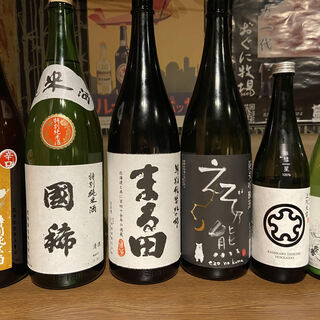 地酒の数々