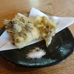 そば処 いちい - 舞茸の天ぷら