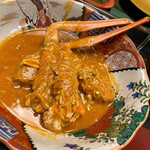 山乃尾 - 蟹鍋の蟹足