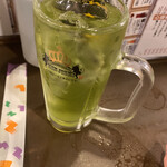 立喰酒場　金獅子 - 緑茶ハイ