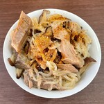 中華そば うお青 - ぶっかけ肉丼