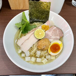 中華そば うお青 - 三種肉の吟撰 海潮メヂカ出汁Ver