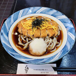 高砂 - カツおろしうどん（冷）