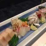 居食家 寿 - お刺身盛り合わせ