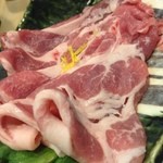 居食家 寿 - 豆乳鍋のお肉ლ(ʘ▽ʘ)ლ