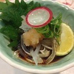 居食家 寿 - フグ皮ポン酢