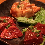 祇園 鹿六 - ホソ・ハラミ・レバー