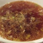 生碼麺食道 - 「生碼つけ麺」のつけ汁：無化調のこだわりが有って
      ちょっと和のニュアンス！
      