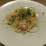 pastadolce - 白子のカラスミソース添え