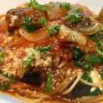 Ciao - 具沢山野菜のトマトソースパスタ