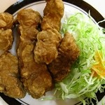 なかとら食堂 - 肉天ぷら330円