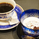 生月 - 【2021.11】大人のお子様ランチ(税込2200円)の珈琲とデザート