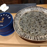 祇園 にしかわ - キャビアと烏賊