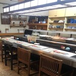 居酒屋 雅彩 - 1人でも気軽に楽しめる人気のカウンター席。