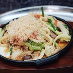 居酒屋 雅彩 - 鉄板焼きうどん