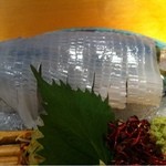 北新地 たくみ - たまたま入荷のアオリイカ