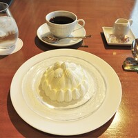 ROSSINI TERRACE - 笠間産 和栗のプレミアムマロンシャンテリー、東京會館オリジナルブレンド