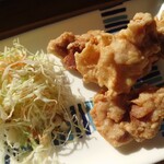 アジフライ たるたる食堂 - とり天