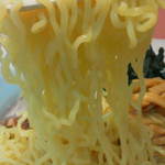 大雄ラーメン - 201212　大雄　からしつけ麺（750円）大盛〈200円）　やや縮れ