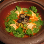 タイーム - ２０１２・１２月　牡蠣とトマトのタジン蒸し　