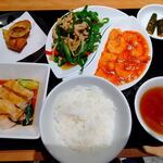 知味斎 - 本日の料理二種セット