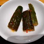知味斎 - 漬物