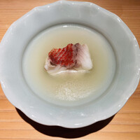 鮨 あらい - めぬけの酒蒸し