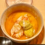 くろ﨑 - 2021.10.  毛蟹の茶碗蒸し