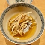 くろ﨑 - 2021.10.  松茸と太刀魚のお椀