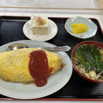 味松食堂 - オムライス (700円)