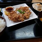 ライスシャワー - 鶏の唐揚げおろしポン酢セット