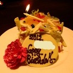 リュクス　タジマヤ - (ノ∇≦❤)素敵なバースデーケーキに感謝(’12.11月より)