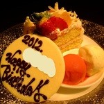 リュクス　タジマヤ - (ノ∇≦❤)素敵なバースデーケーキに感謝(’12.11月より)