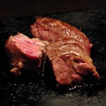 リュクス　タジマヤ - (ノ∇≦❤)熟成黒毛和牛ステーキ(ハラミ)