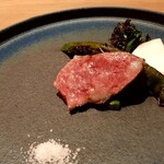 Bistro Gorilla - 鹿児島和牛熟成リブロースの炭火焼き