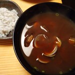 あさば - しじみの 味噌汁 