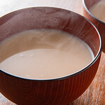 アルラ モンゴル料理屋 - ミルクティー