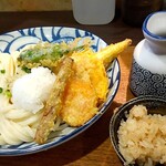 Baisou - ８種の野菜天ぶっかけ