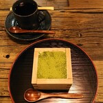 あなたに会いにゆきます。ANAYUKI - ■抹茶ティラミス 580円(外税)/ホット珈琲 200円(内税)■