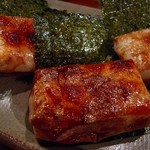 炭屋 - もち焼き（アップで）