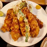 定食 美松 - さやいんげん