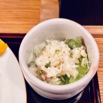 定食 美松 - 控えめなポテサラ