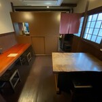 胡蝶庵 仙波 - 落ち着いた店内